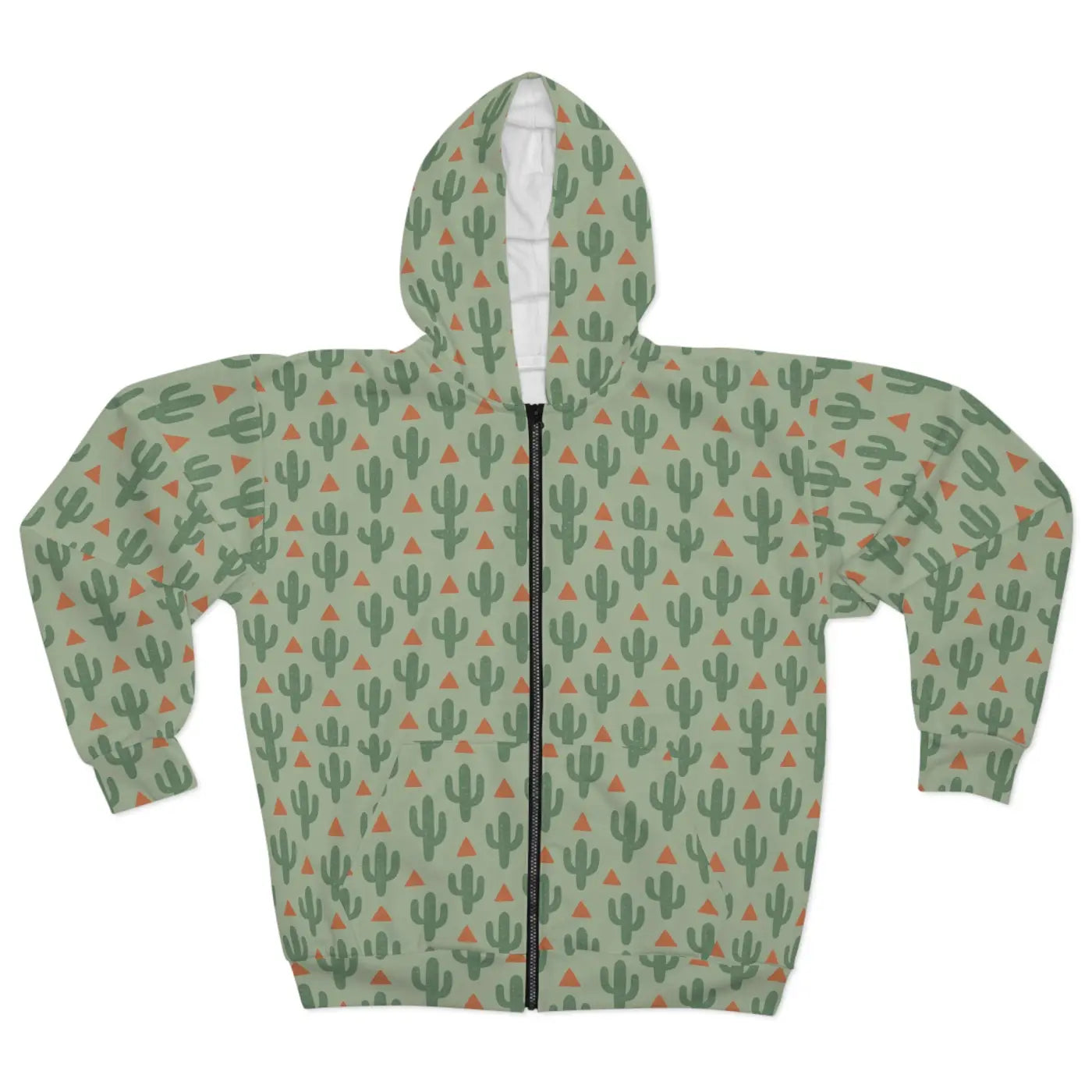 Cactus Print Hoodie - Cozy Layer Perfect Gift - DipaliZ