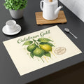 Premium Calabrian Gold Fruit Placemat - Italian Vintage Style - DipaliZ