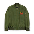 Premium California Travel Recycled Bomber Jacket - DipaliZ