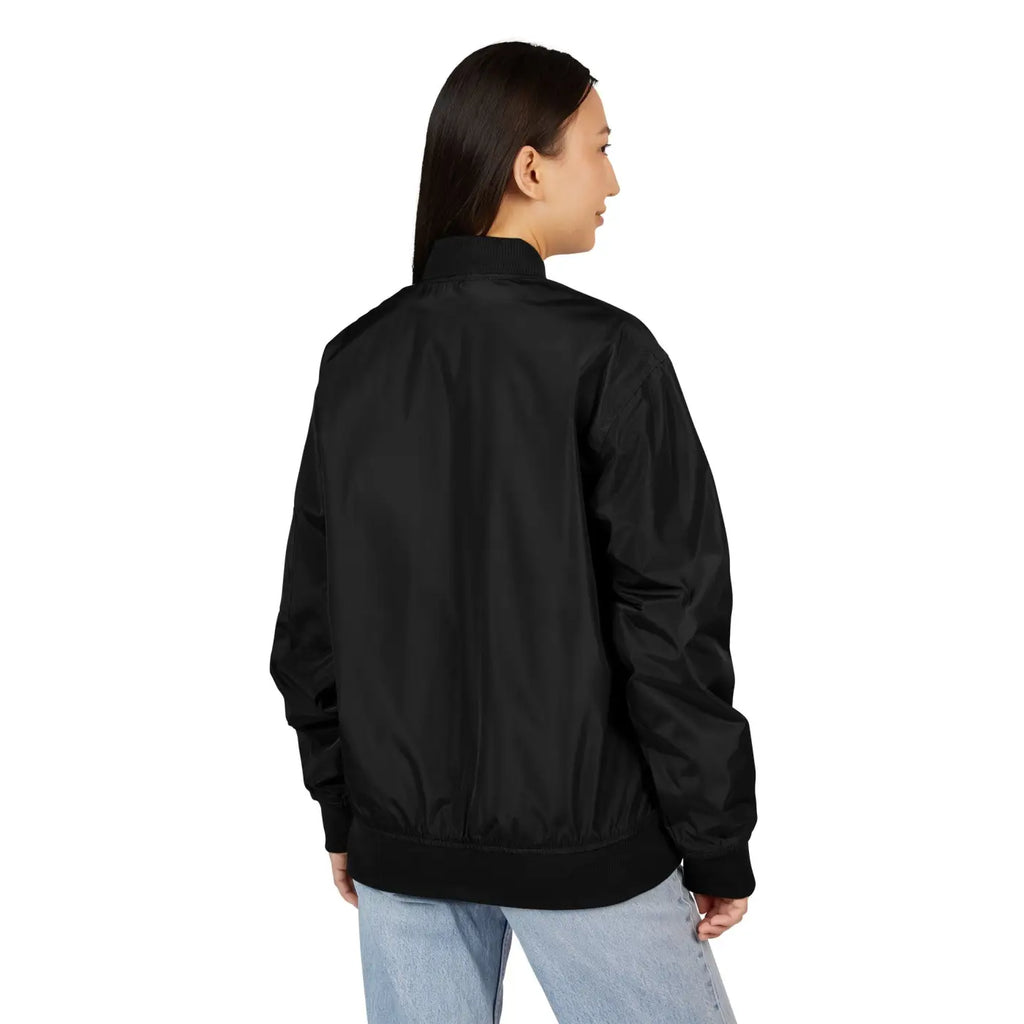 Premium California Travel Recycled Bomber Jacket - DipaliZ