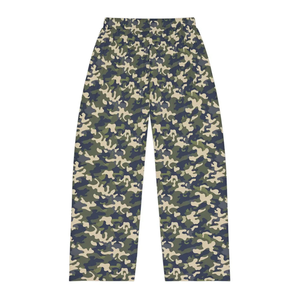Camo Print Lounge Trousers - Adventure Ready Comfort - DipaliZ