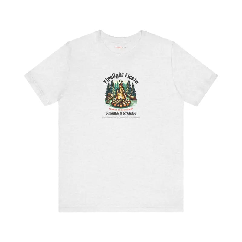 Camp Fire Short Sleeve Tee - Outdoor Enthusiasts - DipaliZ