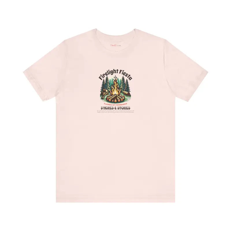Camp Fire Short Sleeve Tee - Outdoor Enthusiasts - DipaliZ