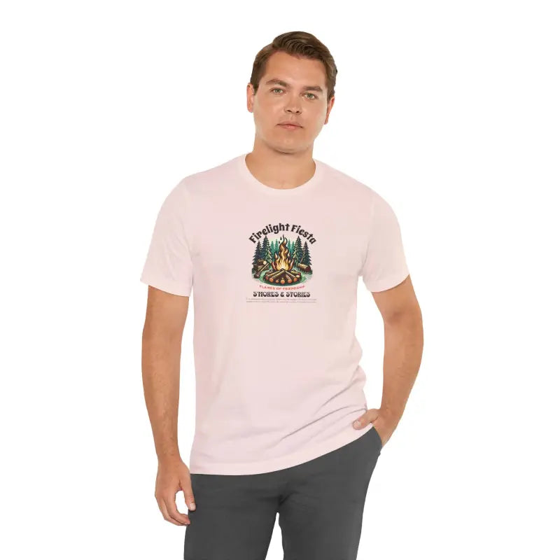 Camp Fire Short Sleeve Tee - Outdoor Enthusiasts - DipaliZ