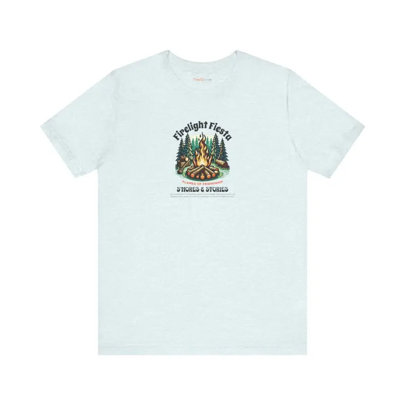 Camp Fire Short Sleeve Tee - Outdoor Enthusiasts - DipaliZ