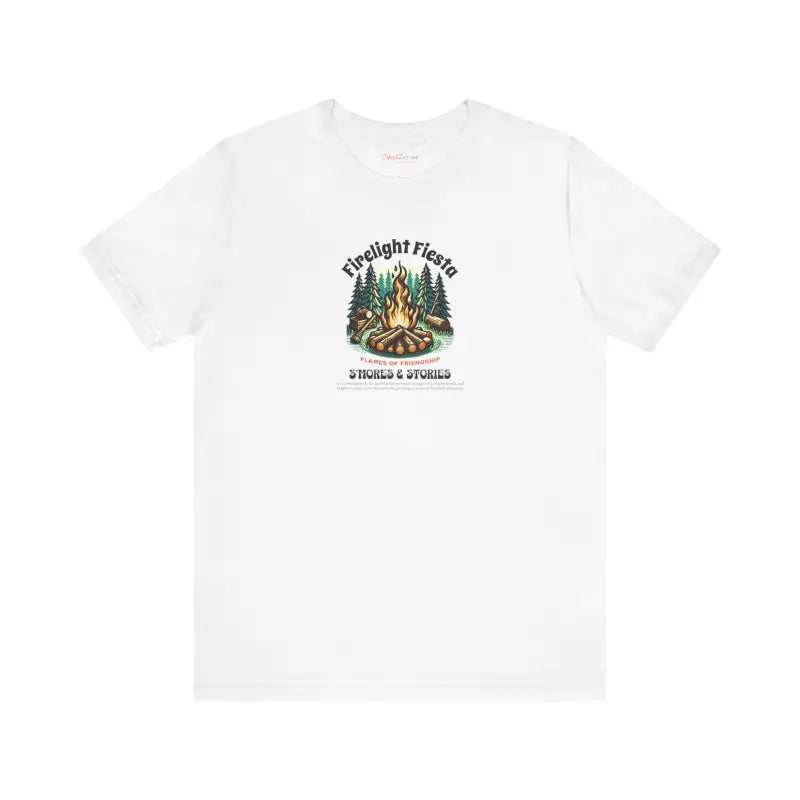 Camp Fire Short Sleeve Tee - Outdoor Enthusiasts - DipaliZ