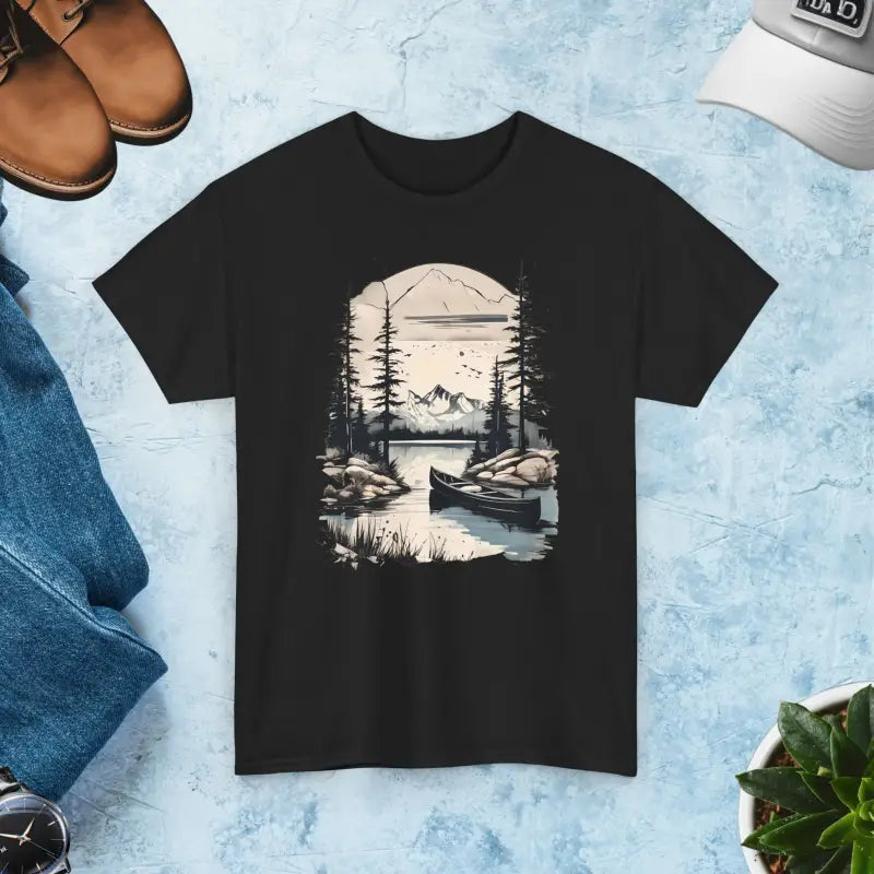 Adventure Awaits Landscape Tee - Heavy Cotton Outdoor - DipaliZ