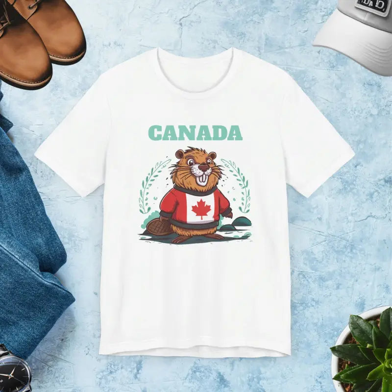 Canada Unisex Jersey Short Sleeve Tee - Canada Day - DipaliZ