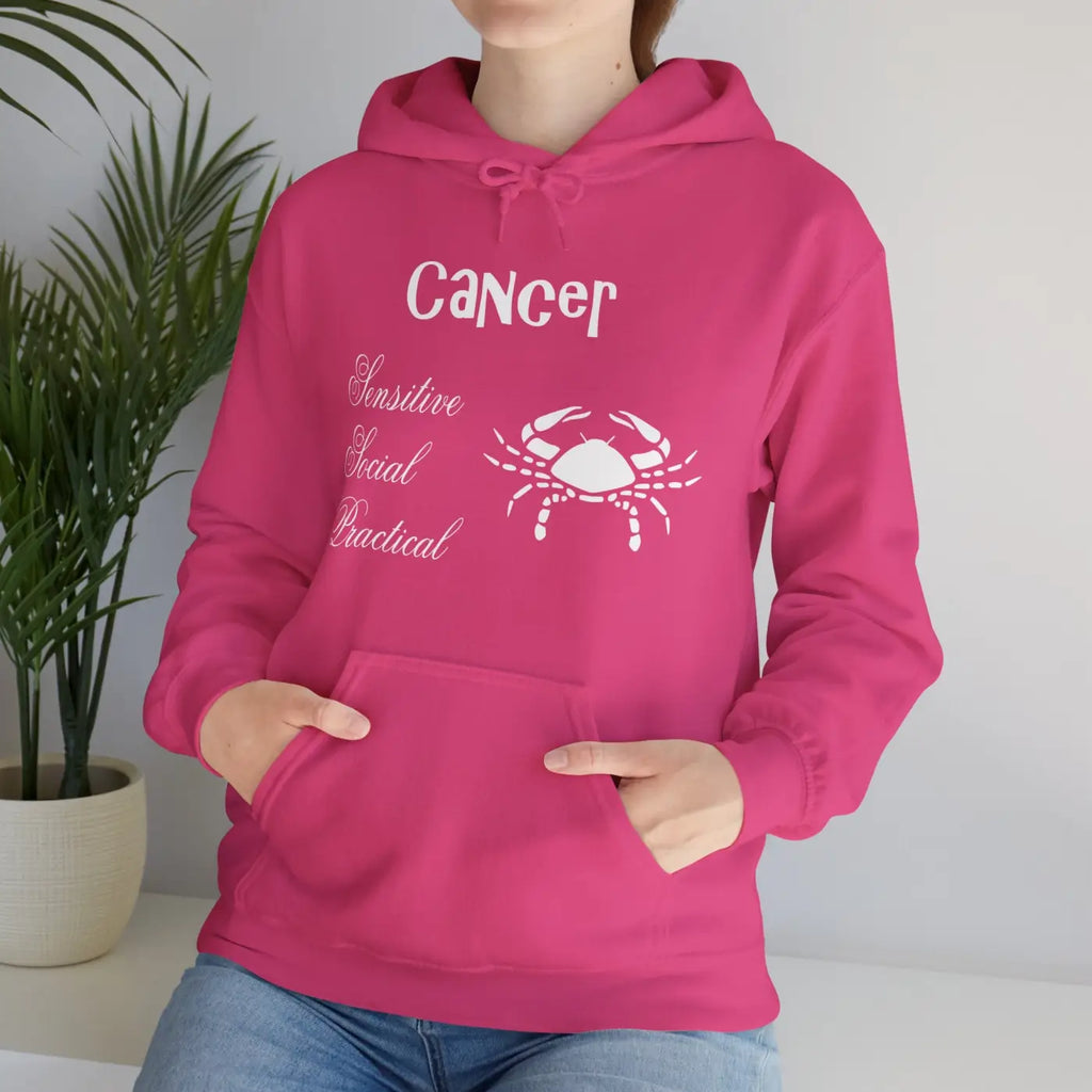 Cancer Zodiac Sign Hoodie - Unisex Heavy Blend - DipaliZ