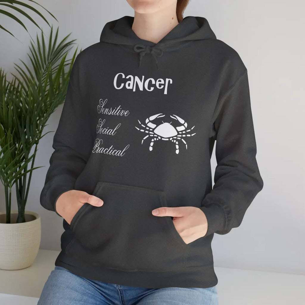 Cancer Zodiac Sign Hoodie - Unisex Heavy Blend - DipaliZ