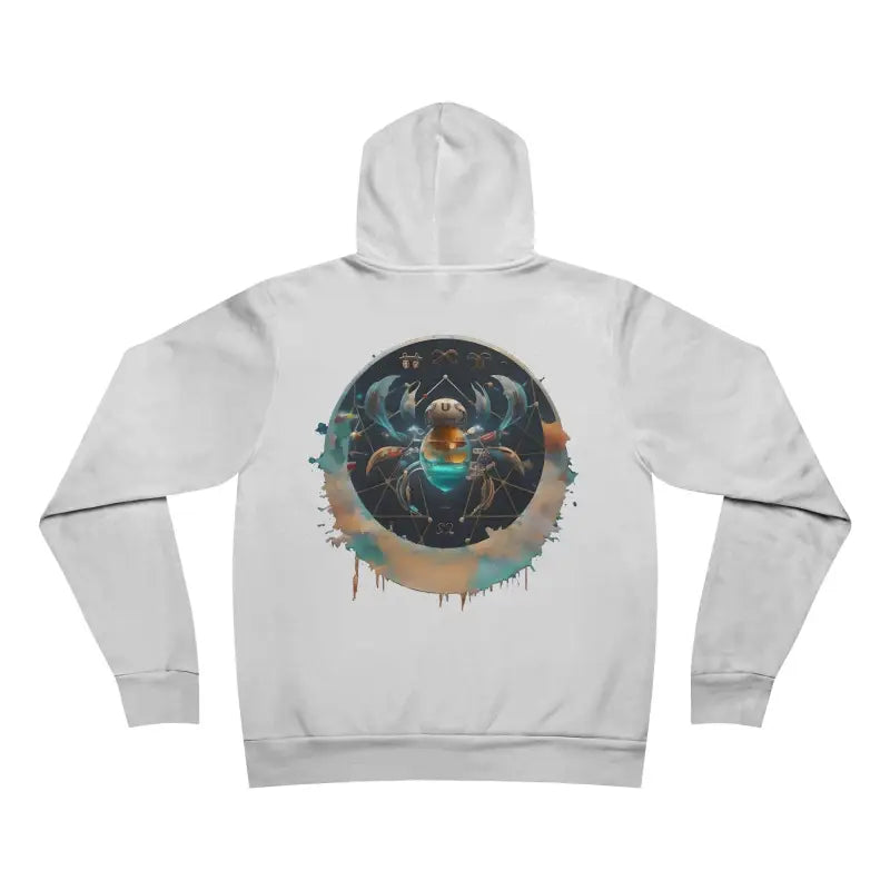 Cancer Zodiac Sign Hoodie - Sponge Fleece Pullover - DipaliZ