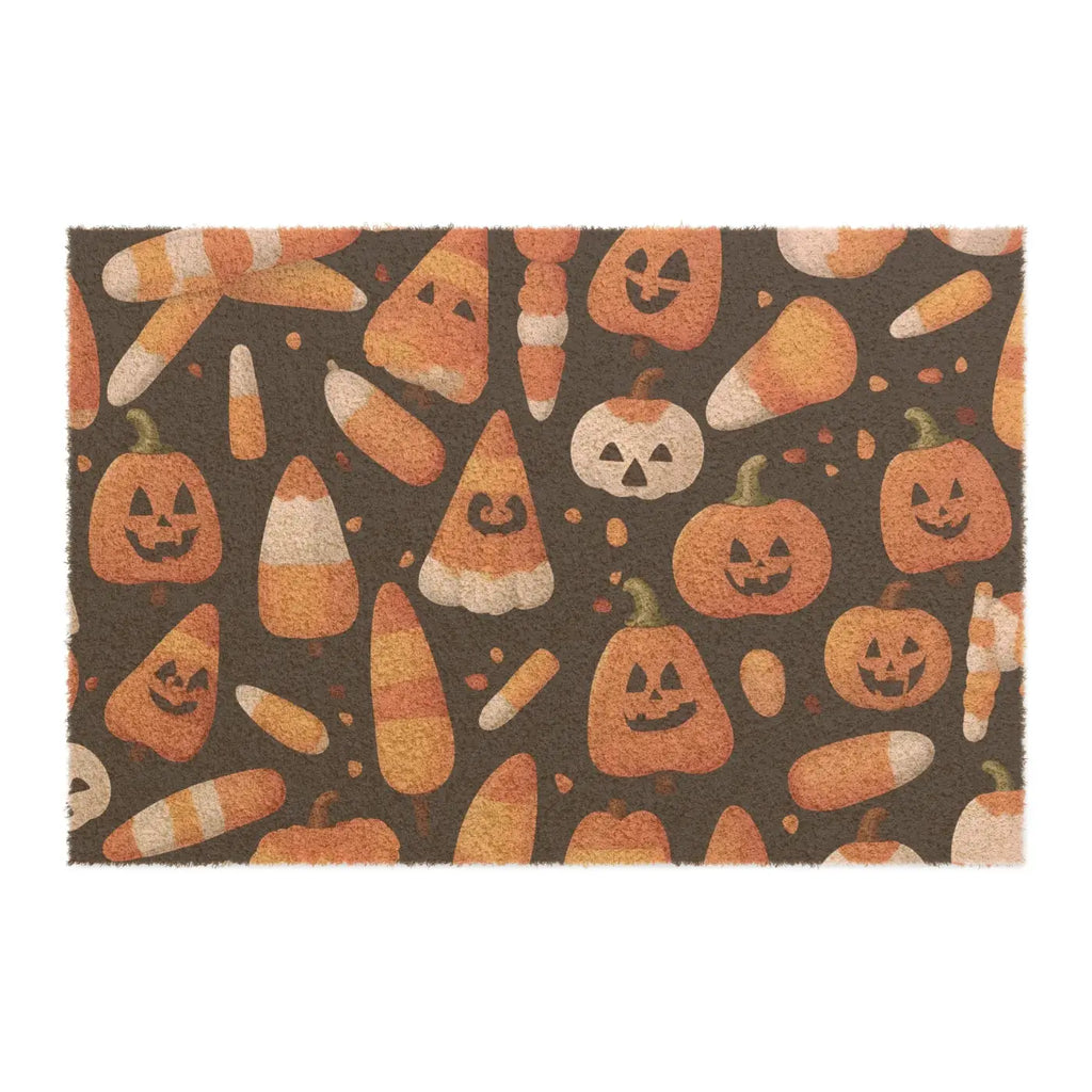 Tufted Coir Coconut Doormat - Autumn Festive Welcome - DipaliZ