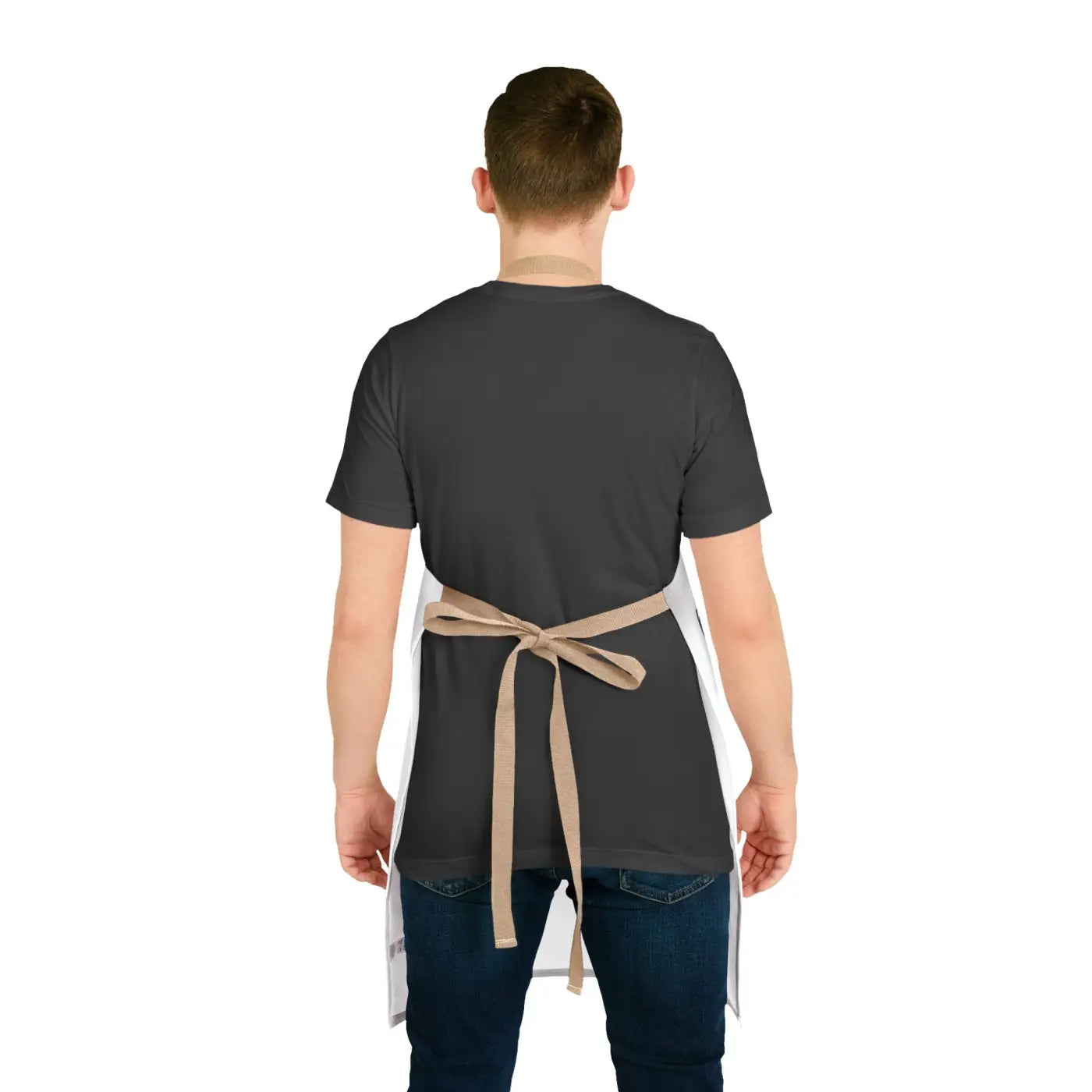 Stylish Apron - All-Over Carrot Print Tie-Back - DipaliZ