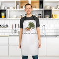 Stylish Apron - All-Over Carrot Print Tie-Back - DipaliZ