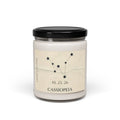 Personalized Constellation Soy Candle - Cassiopeia Design - DipaliZ