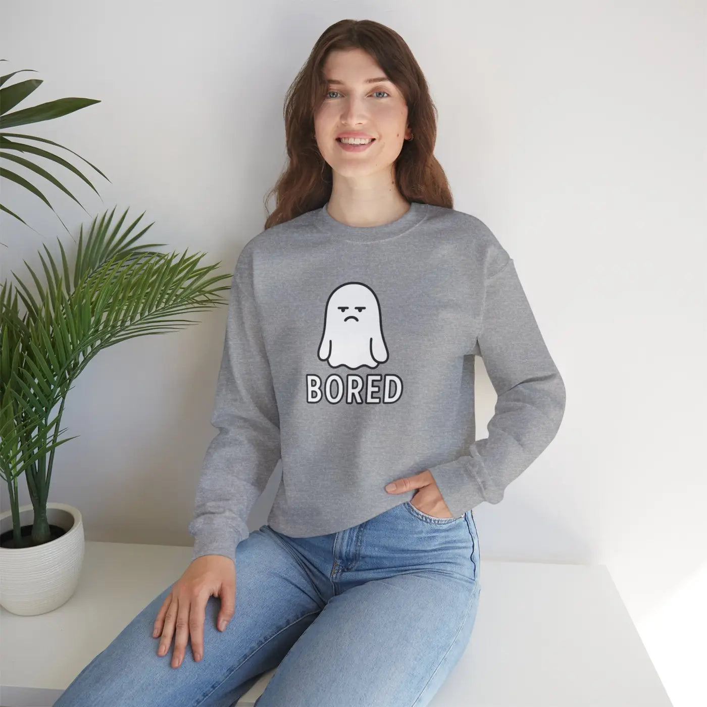Casual Boredom Sweatshirt - Unisex Comfy Crewneck - DipaliZ