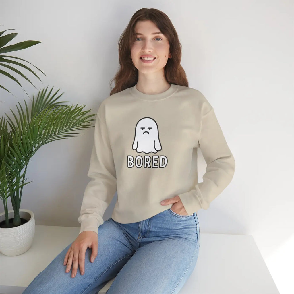 Casual Boredom Sweatshirt - Unisex Comfy Crewneck - DipaliZ