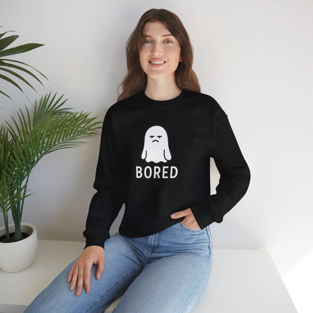 Casual Boredom Sweatshirt - Unisex Comfy Crewneck - DipaliZ