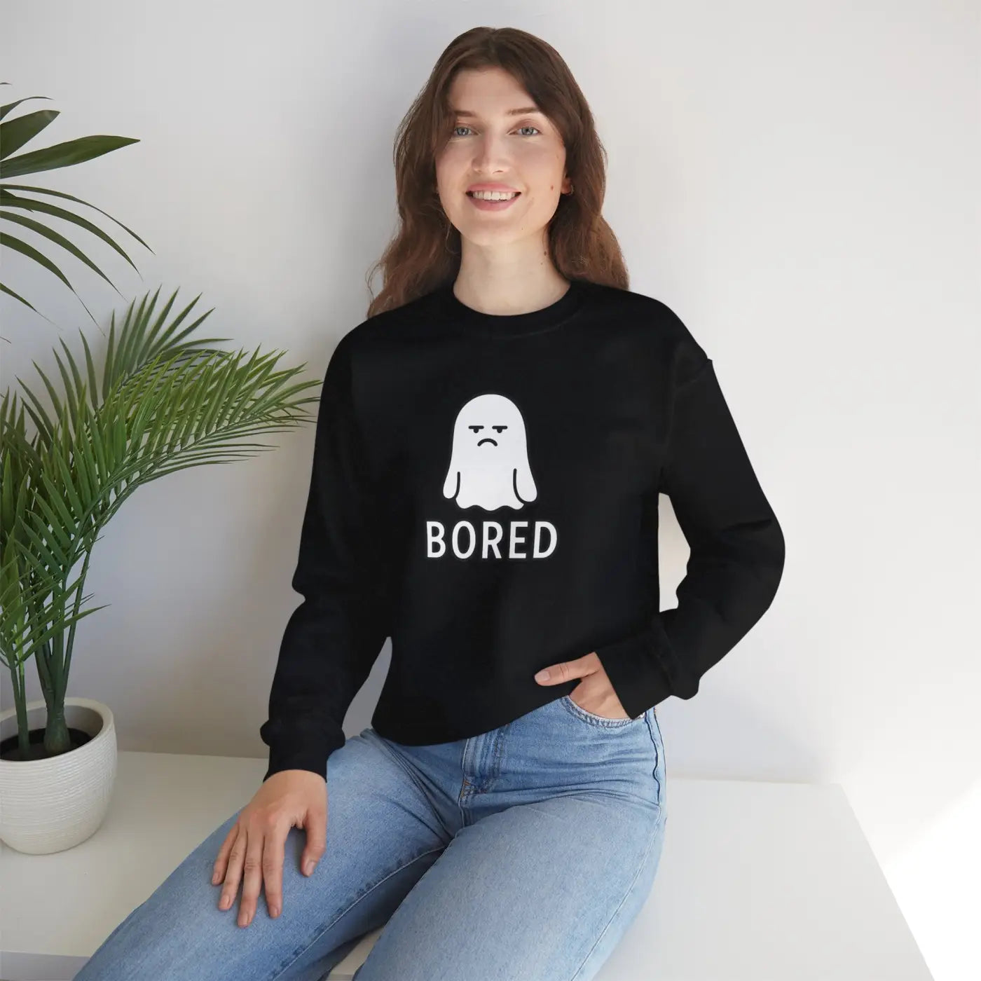 Casual Boredom Sweatshirt - Unisex Comfy Crewneck - DipaliZ