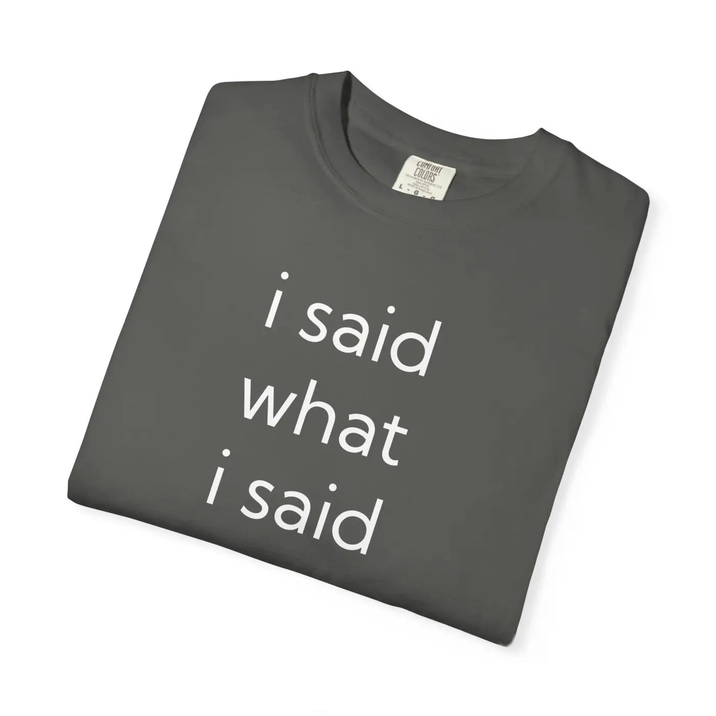 Statement Graphic Tee - Soft Garment Dyed Unisex Apparel - DipaliZ