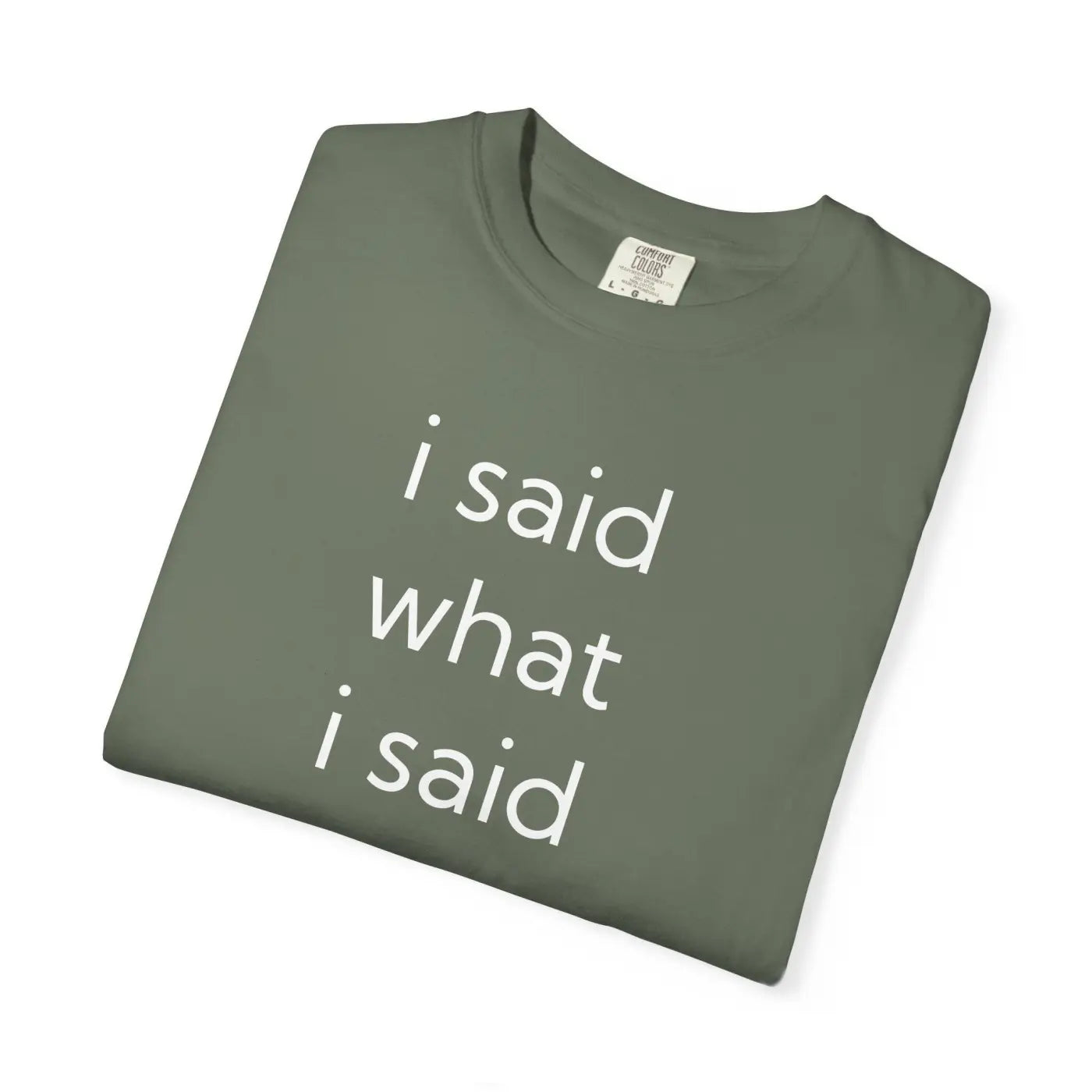 Statement Graphic Tee - Soft Garment Dyed Unisex Apparel - DipaliZ