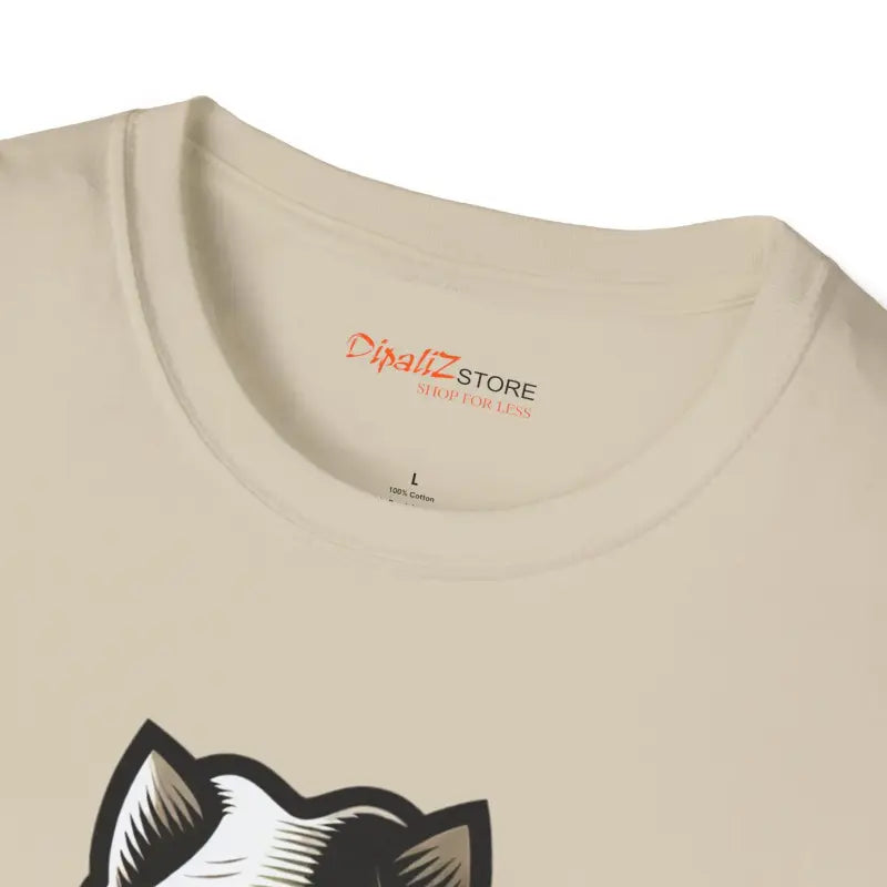 Cat With A Hat Cotton Tee - Eco-Friendly Gifts - DipaliZ