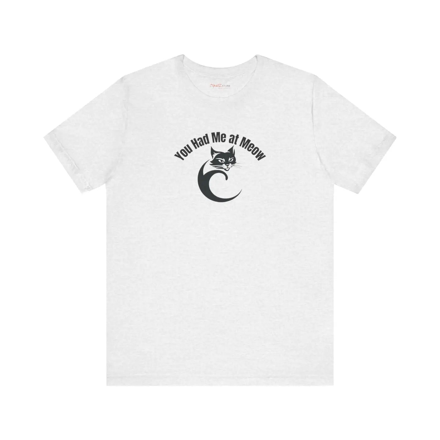 Purrfect Unisex Jersey Tee - Cat Lovers Soft Cotton - DipaliZ