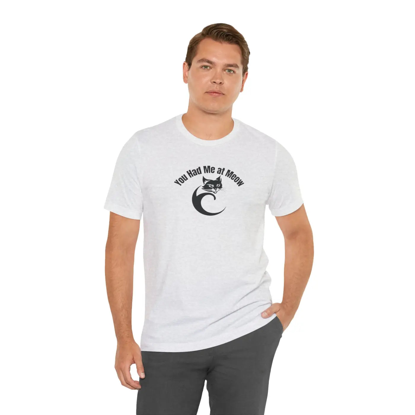 Purrfect Unisex Jersey Tee - Cat Lovers Soft Cotton - DipaliZ