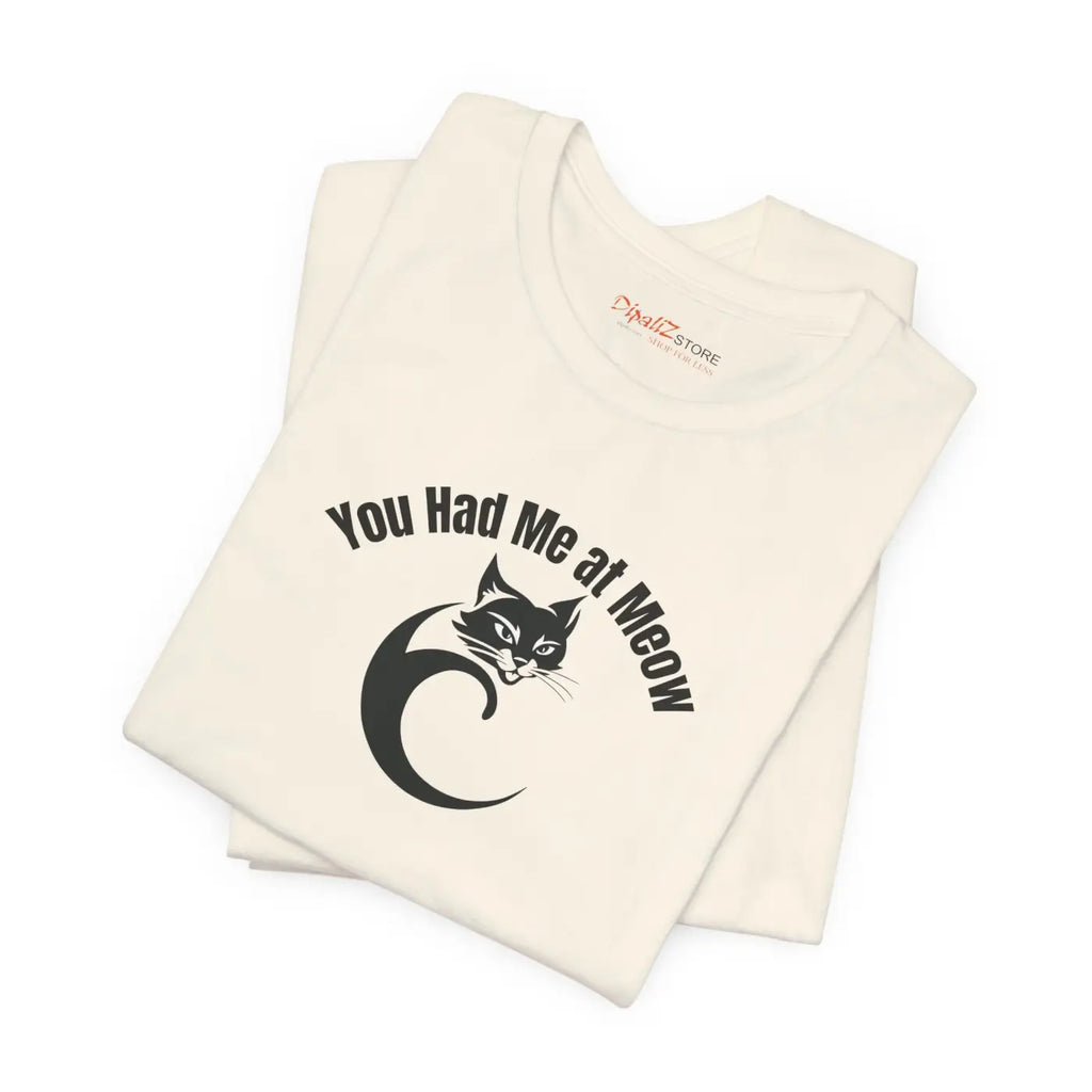 Purrfect Unisex Jersey Tee - Cat Lovers Soft Cotton - DipaliZ