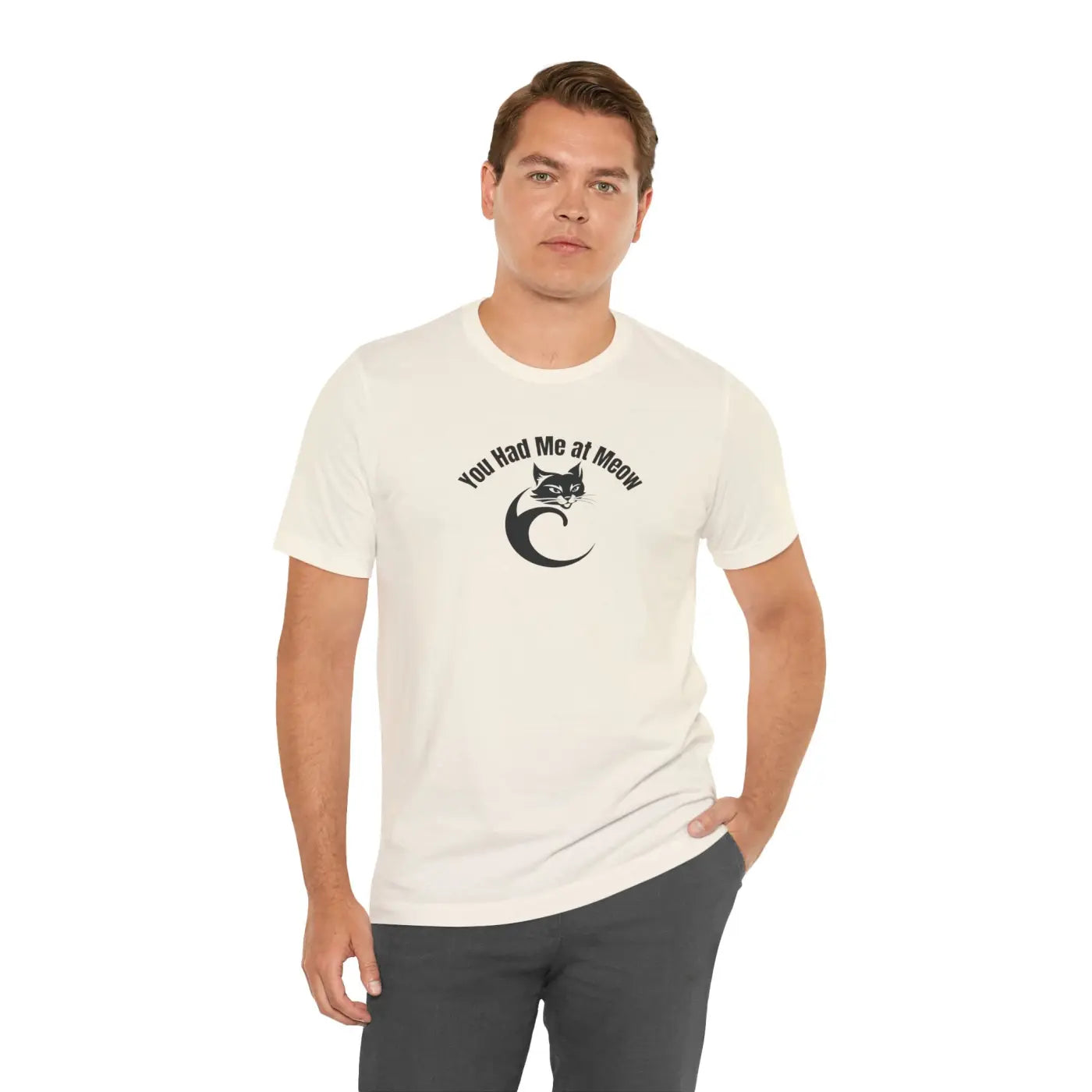 Purrfect Unisex Jersey Tee - Cat Lovers Soft Cotton - DipaliZ