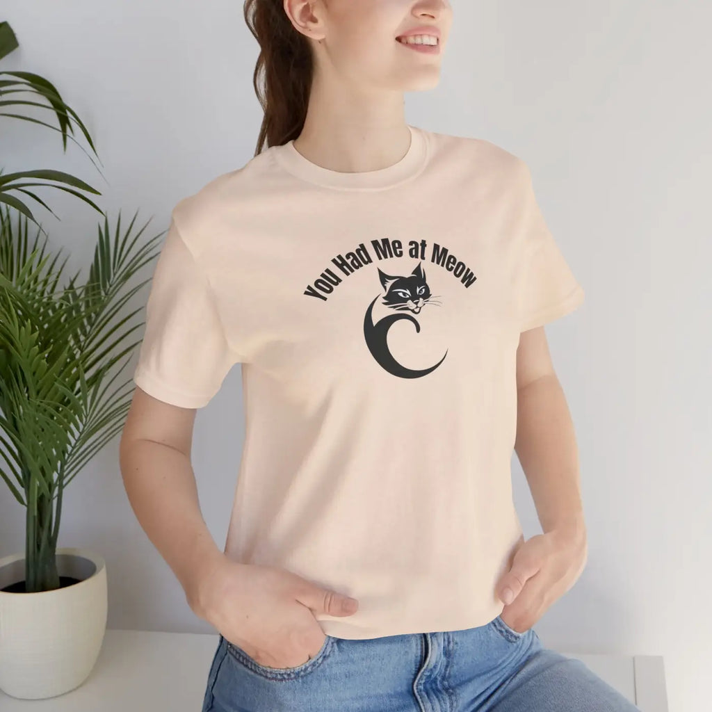 Purrfect Unisex Jersey Tee - Cat Lovers Soft Cotton - DipaliZ