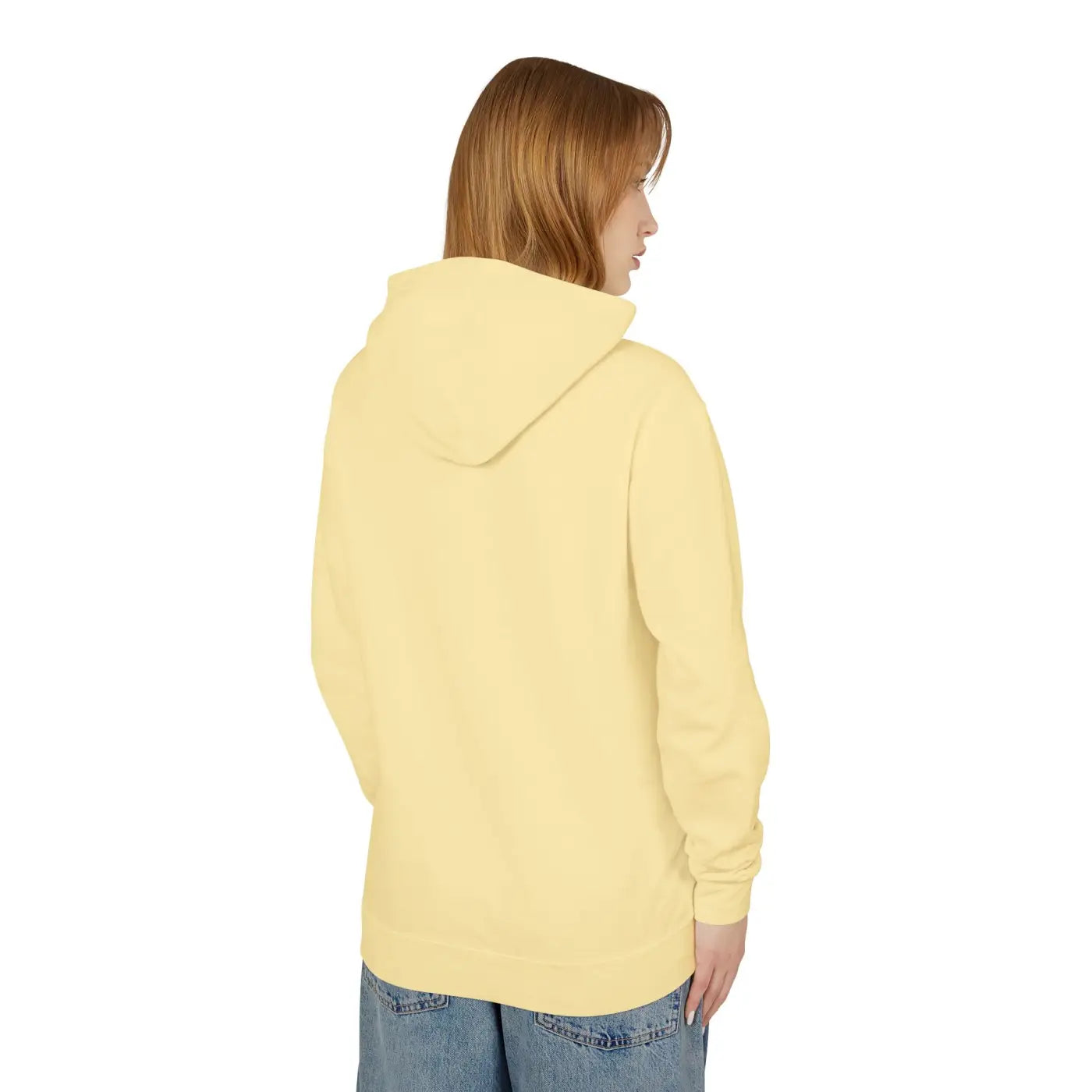 Smiling Cat Lover Lightweight Hoodie - Cozy Morning Wear - DipaliZ