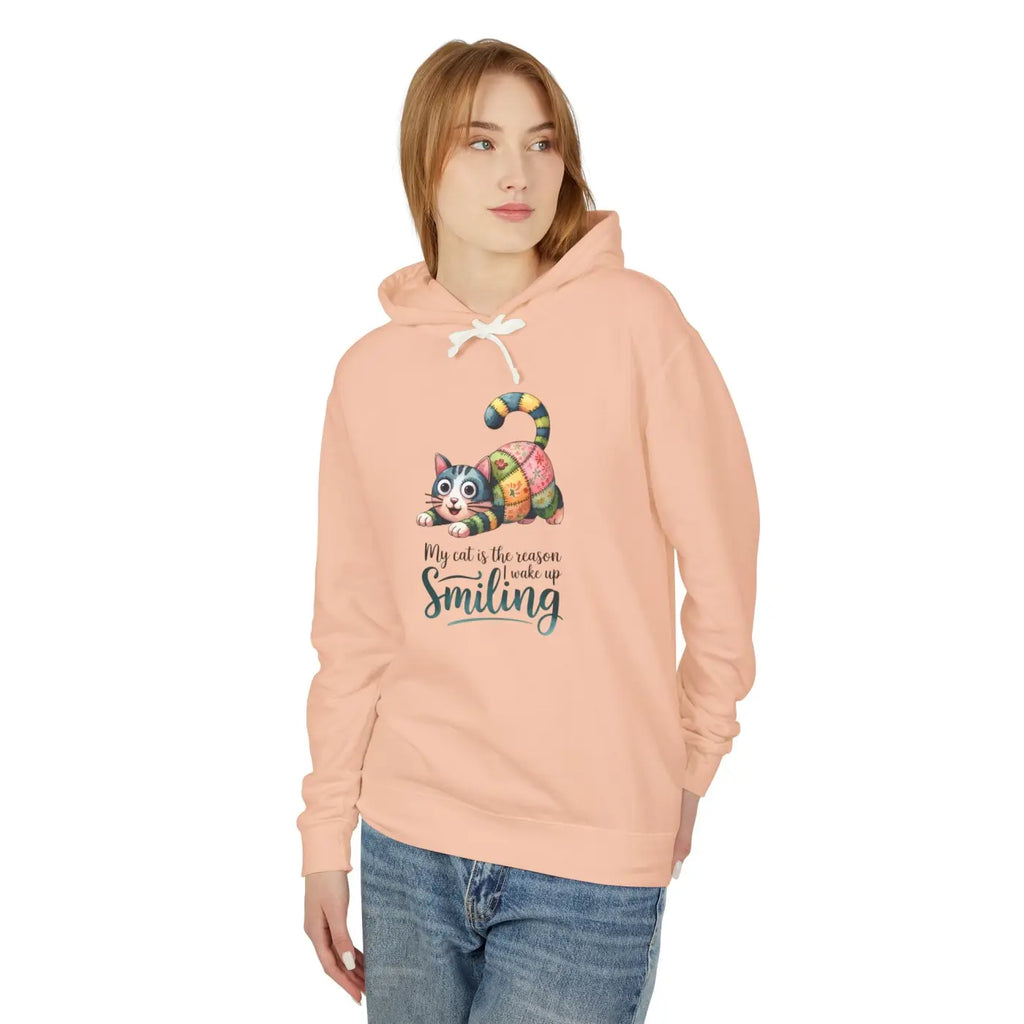 Smiling Cotton Hoodie - Oeko-Tex Certified Cozy Warmth - DipaliZ