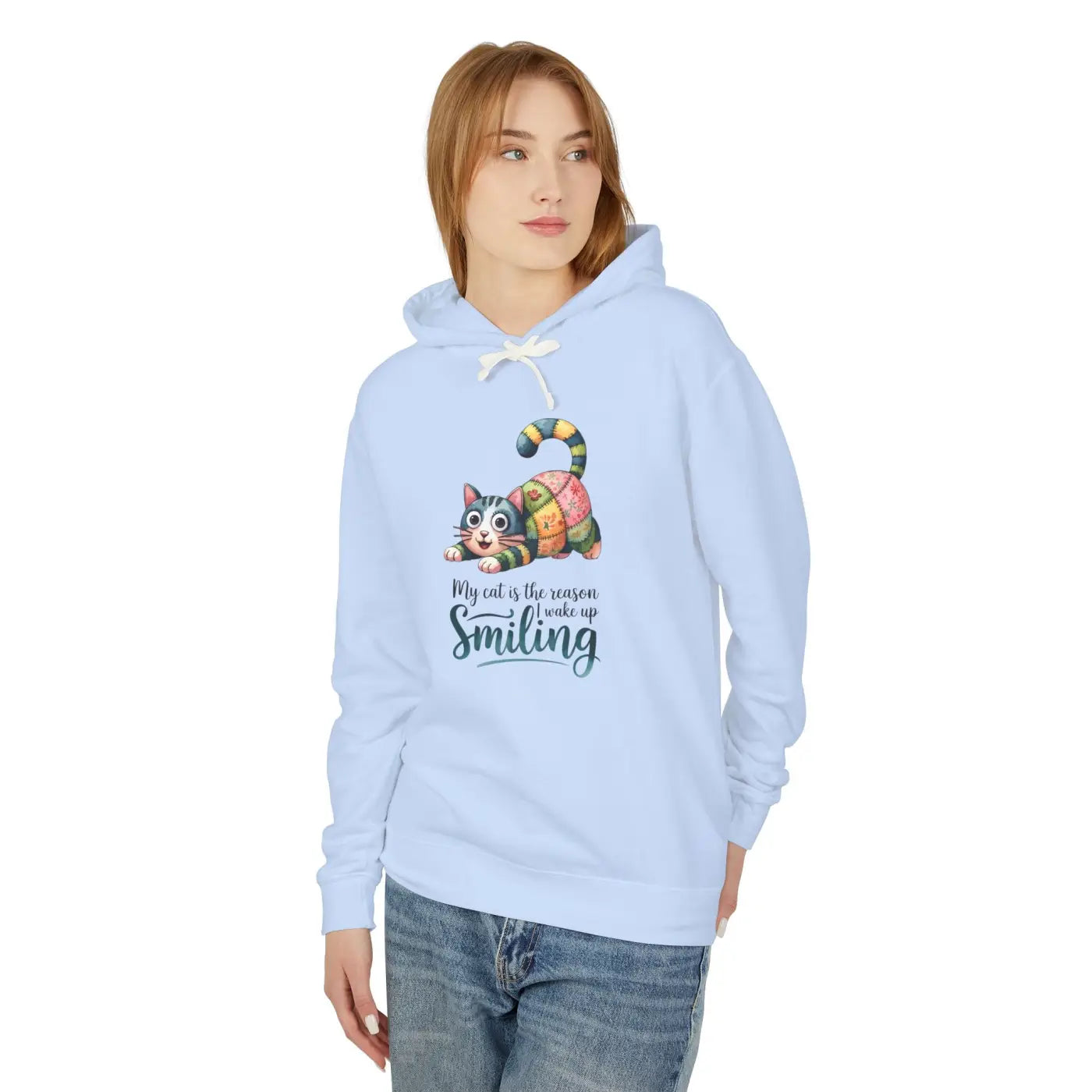 Smiling Cotton Hoodie - Oeko-Tex Certified Cozy Warmth - DipaliZ