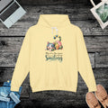 Smiling Cotton Hoodie - Oeko-Tex Certified Cozy Warmth - DipaliZ