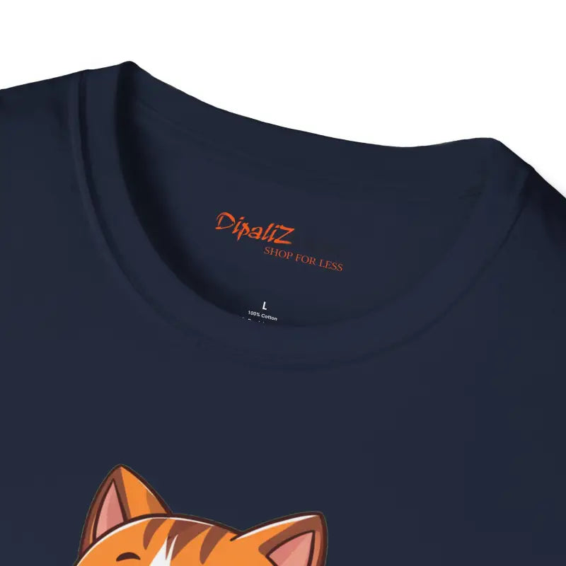 Noodle-Slurping Cat Tee - Purrrfectly Durable Unisex - DipaliZ