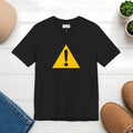 Cautionary Graphic Tee - Airlume Combed Fun Casual Outfit - DipaliZ