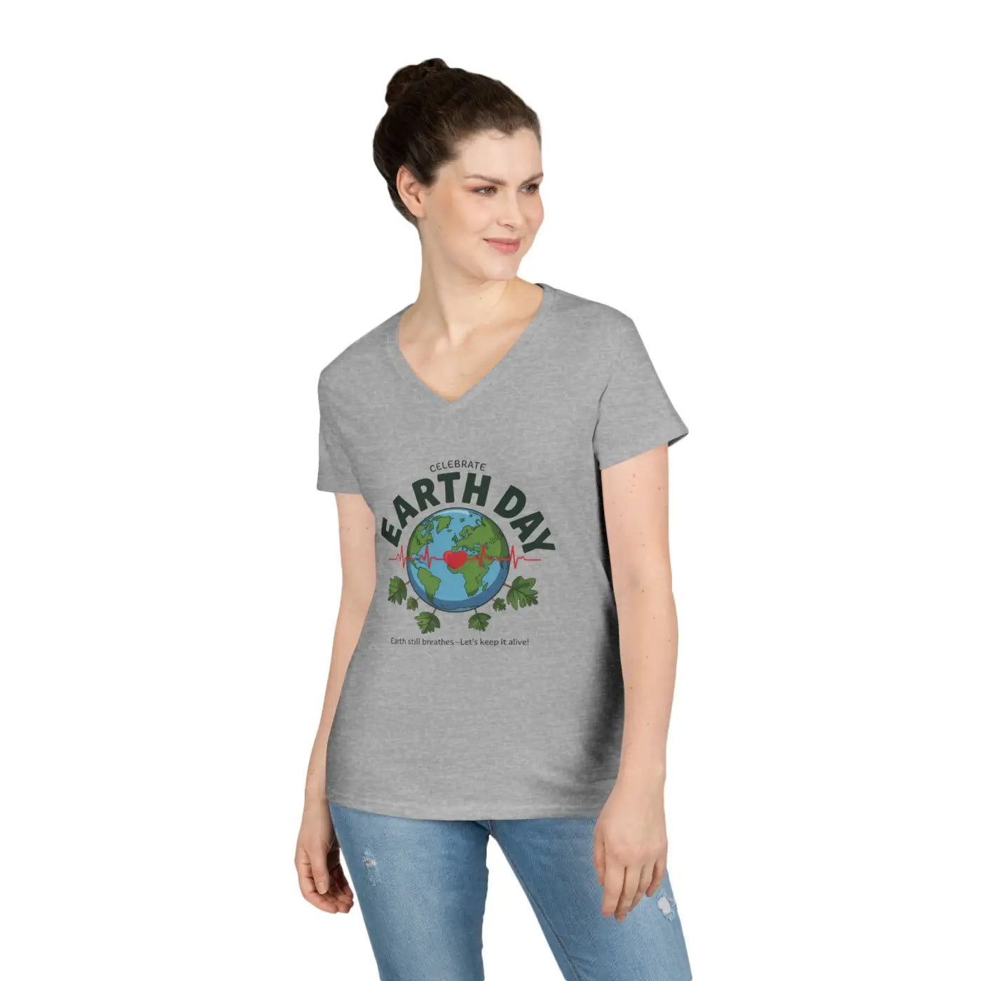 Eco Chic T-Shirt - Celebrate Earth Day Champion Sustainability - DipaliZ