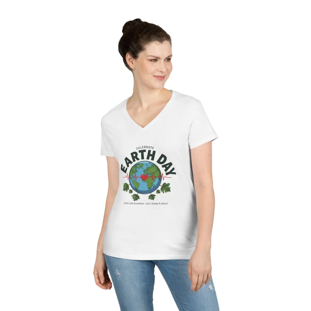 Eco Chic T-Shirt - Celebrate Earth Day Champion Sustainability - DipaliZ