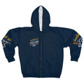 Juneteenth Unisex Zip Hoodie - Freedom Day Black Zipper - DipaliZ