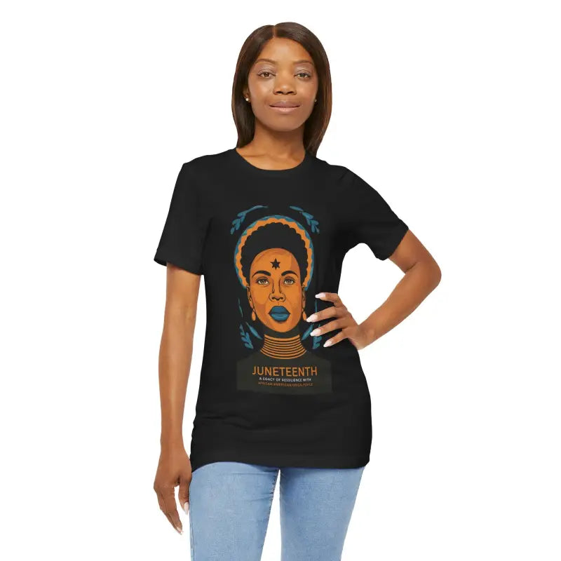 Unisex Jersey Tee - Celebrate Juneteenth in Style - DipaliZ