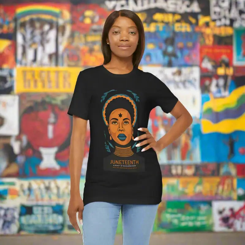 Unisex Jersey Tee - Celebrate Juneteenth in Style - DipaliZ