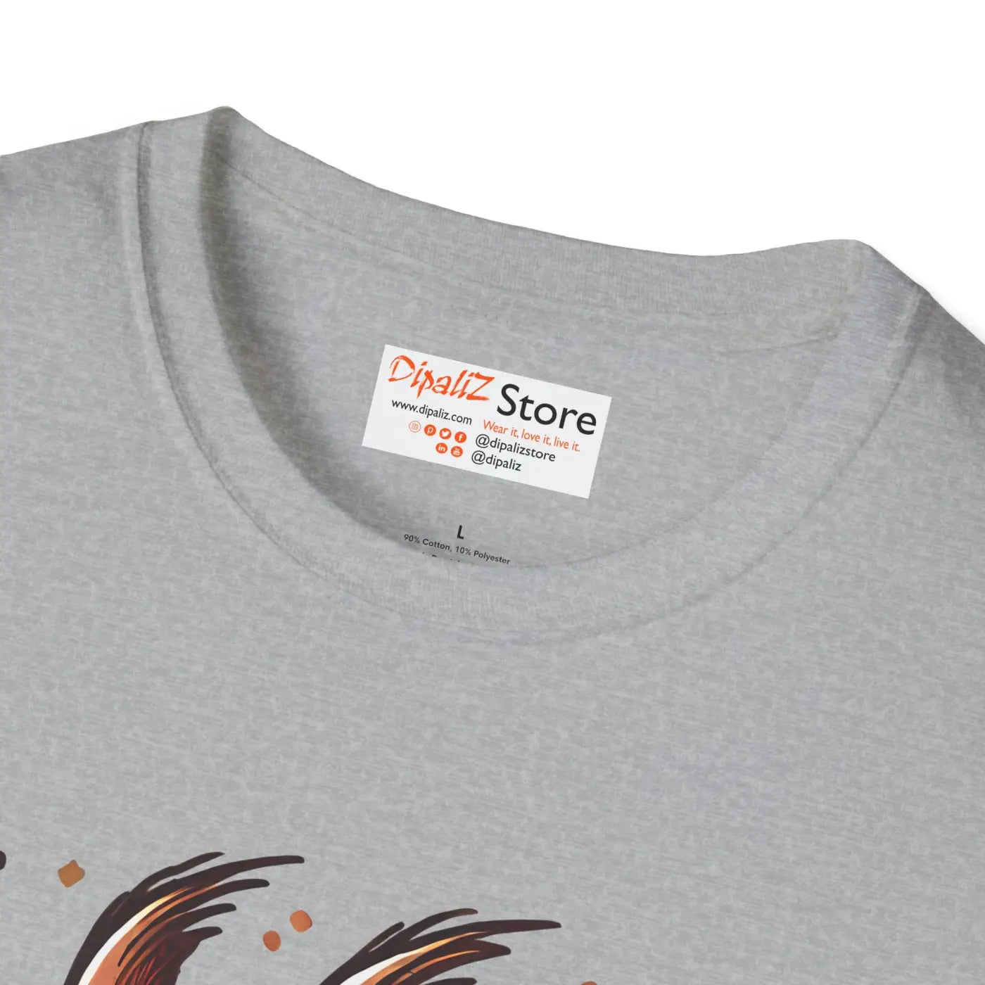 Nuts About You Squirrel Cotton Tee - Eco-Friendly Gifts - DipaliZ