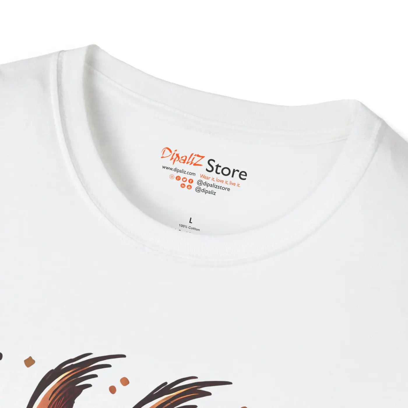 Nuts About You Squirrel Cotton Tee - Eco-Friendly Gifts - DipaliZ