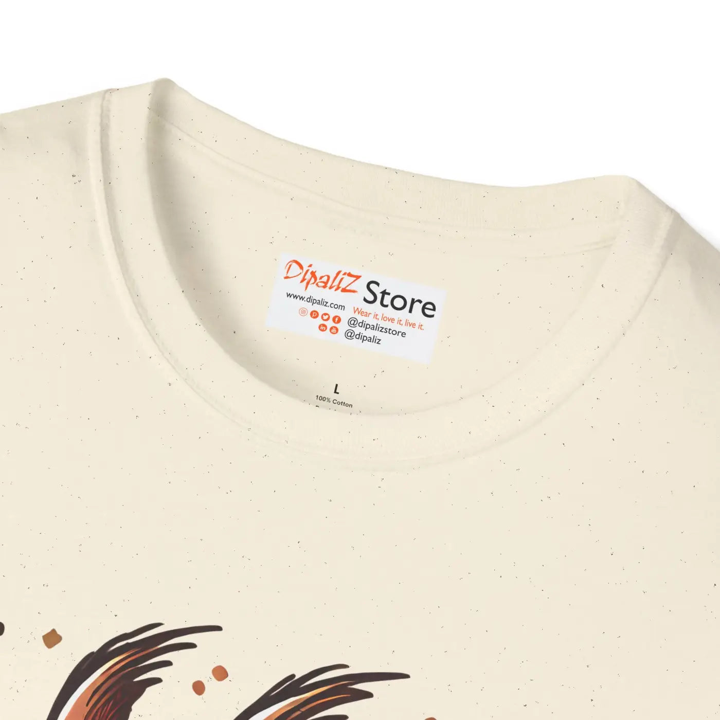Nuts About You Squirrel Cotton Tee - Eco-Friendly Gifts - DipaliZ