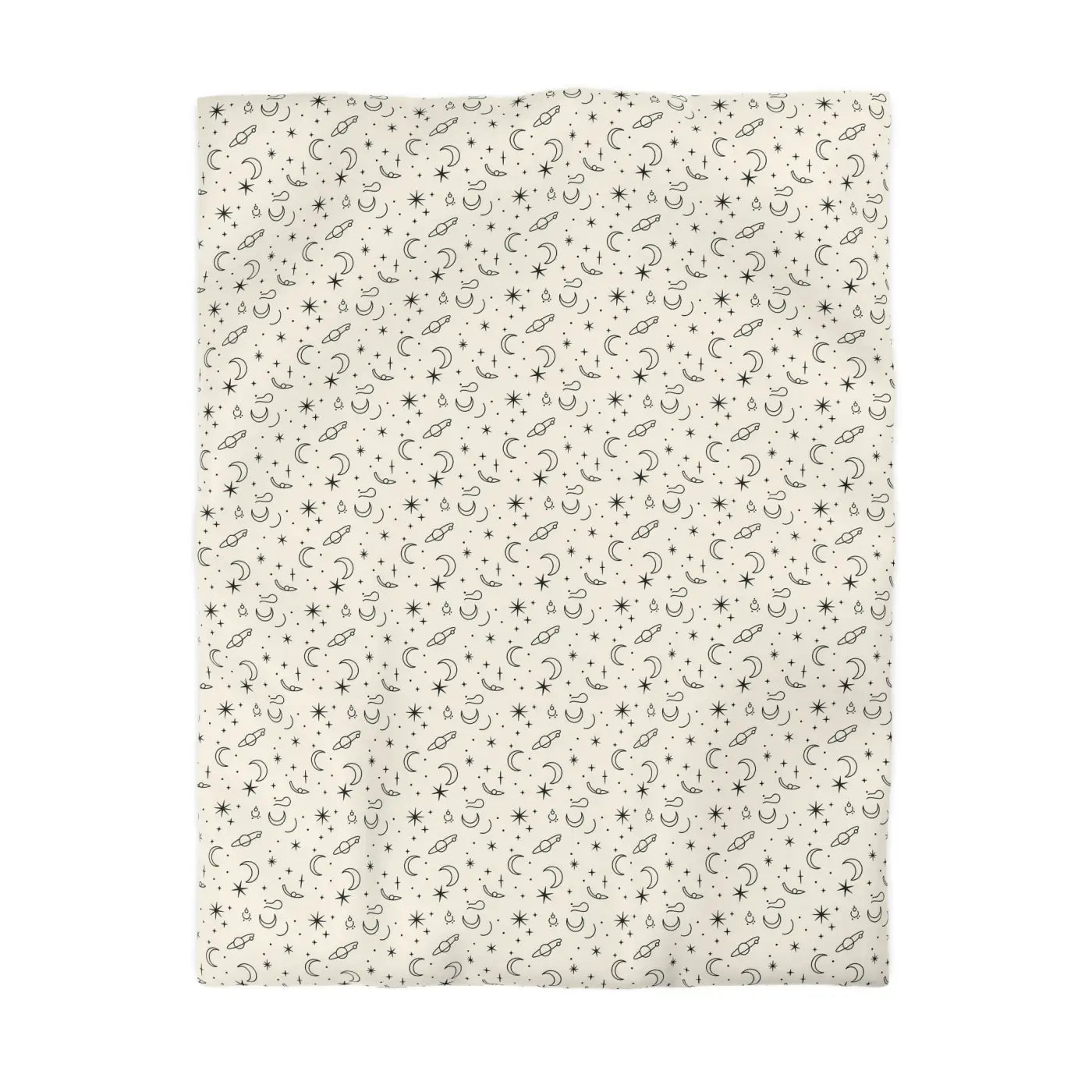 Celestial Microfiber Duvet - Stars Design Pattern - DipaliZ