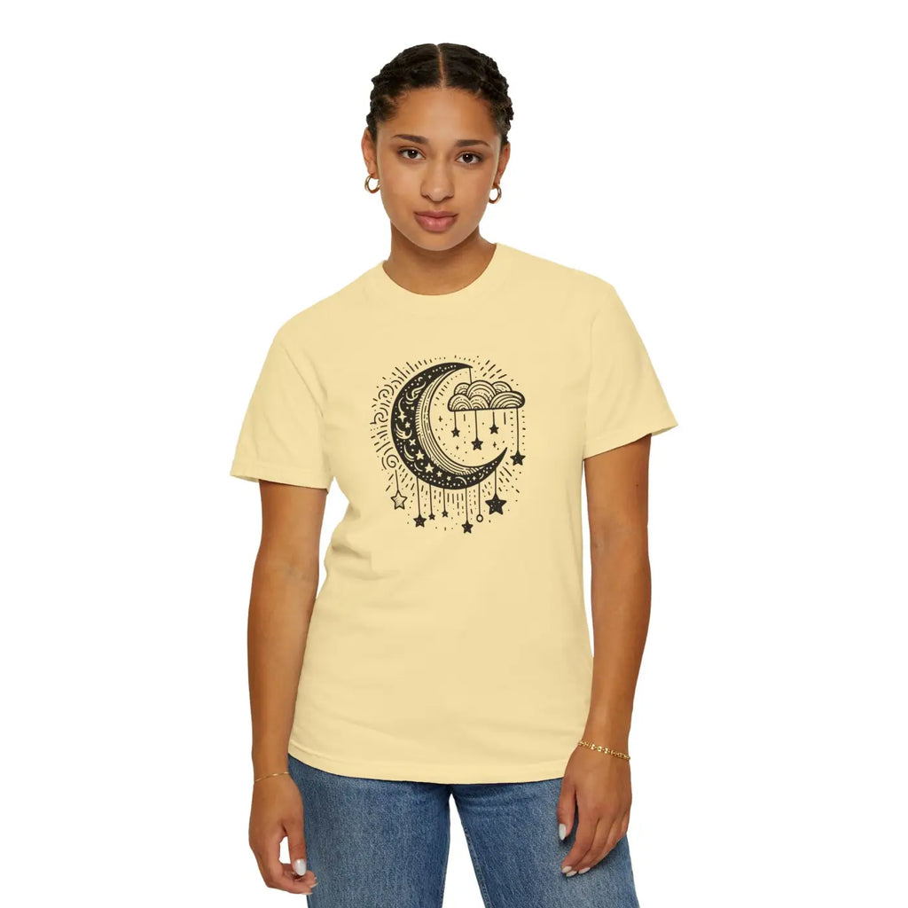 Celestial Dreamer Unisex Tee - Cosmic Flair Design - DipaliZ