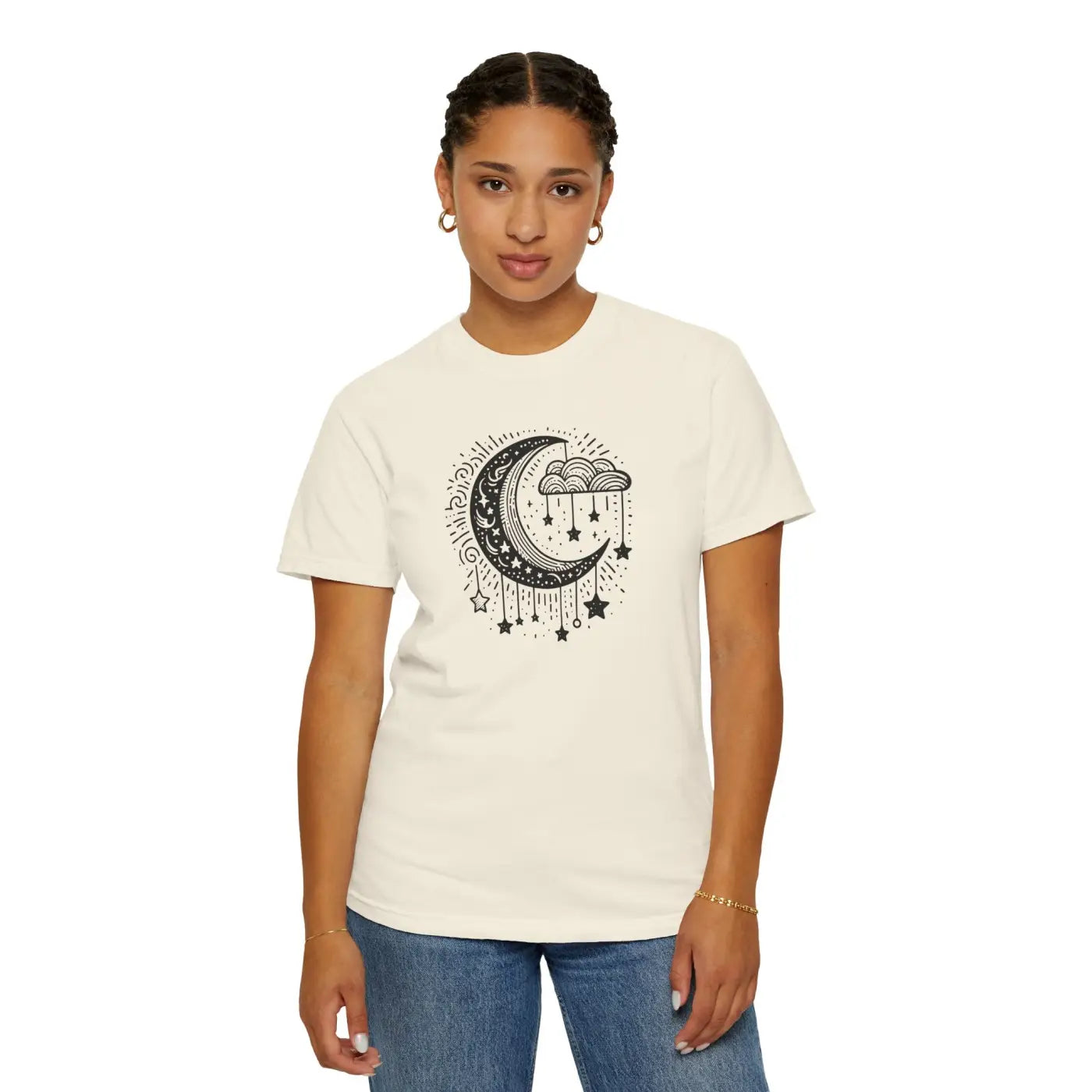 Celestial Dreamer Unisex Tee - Cosmic Flair Design - DipaliZ