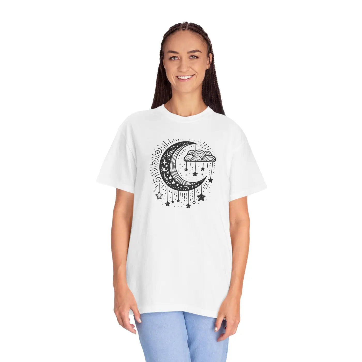 Celestial Dreamer Unisex Tee - Cosmic Flair Design - DipaliZ