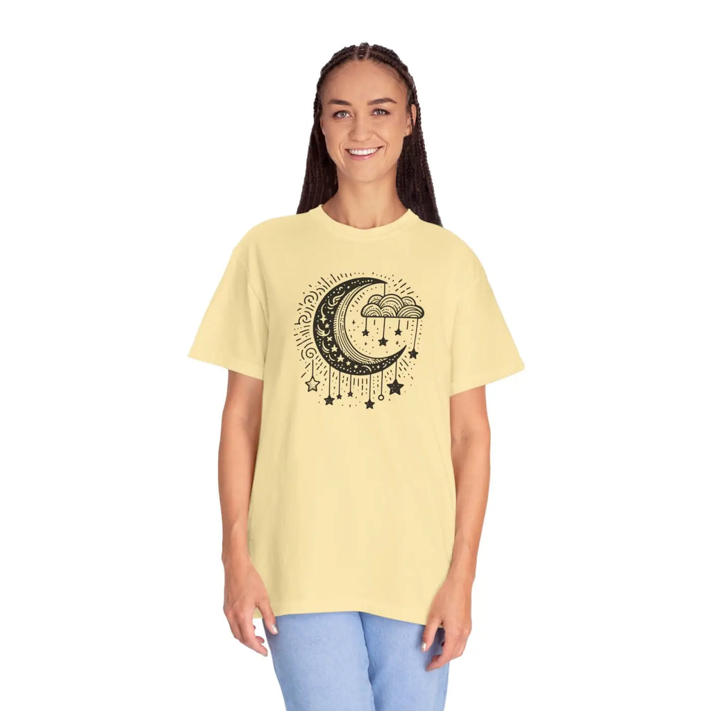Celestial Dreamer Unisex Tee - Cosmic Flair Design - DipaliZ
